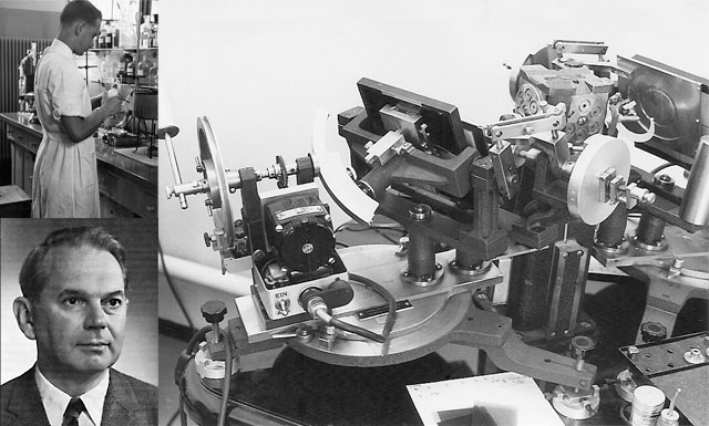 In the Lab 1958 - Prof.Laves - Precession cameras